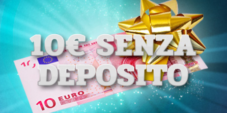 Bonus senza deposito 10 euro